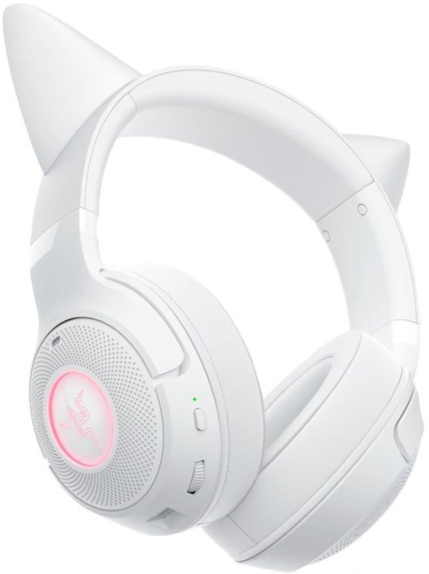 Słuchawki Razer Kraken Kitty V2 Białe (RZ04-04860600-R3M1)