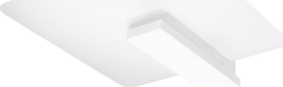 Lampa sufitowa Sollux Lighting Plafon Lappo Biały E27 60W Sollux Lighting