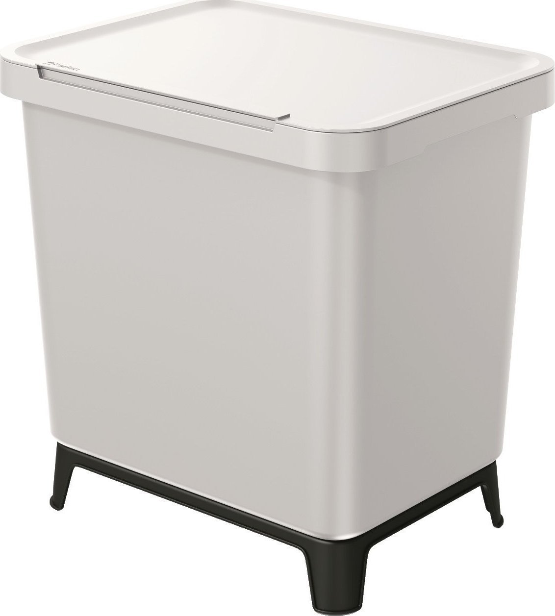 Kosz na śmieci Prosperplast do segregacji biały (225)