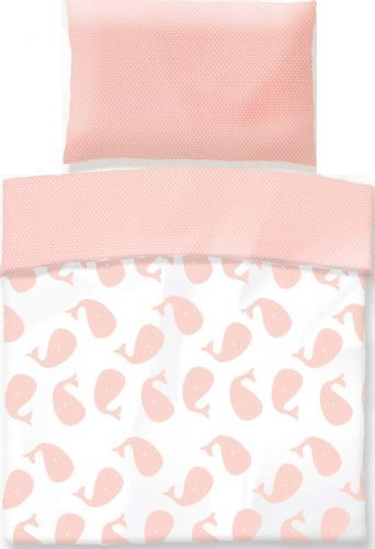 Darymex Pościel bawełna druk / MOBY / 100x135 +1x 40x60