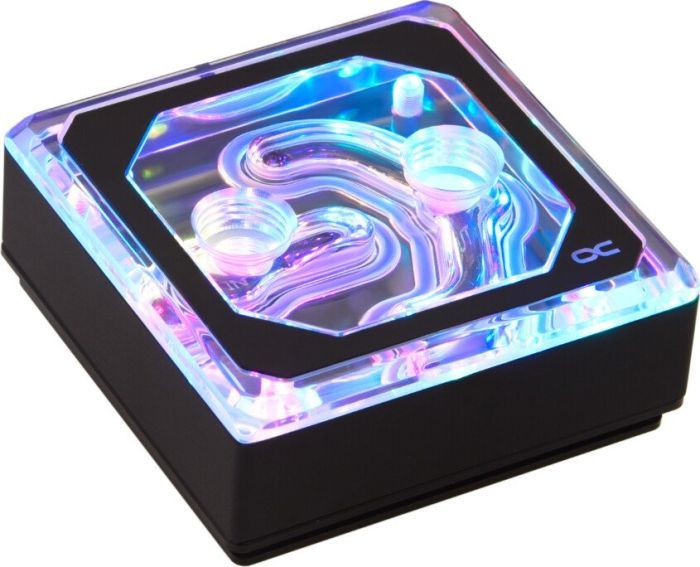 Alphacool Ice Block XPX Edge RGB - Plexi Black Digital