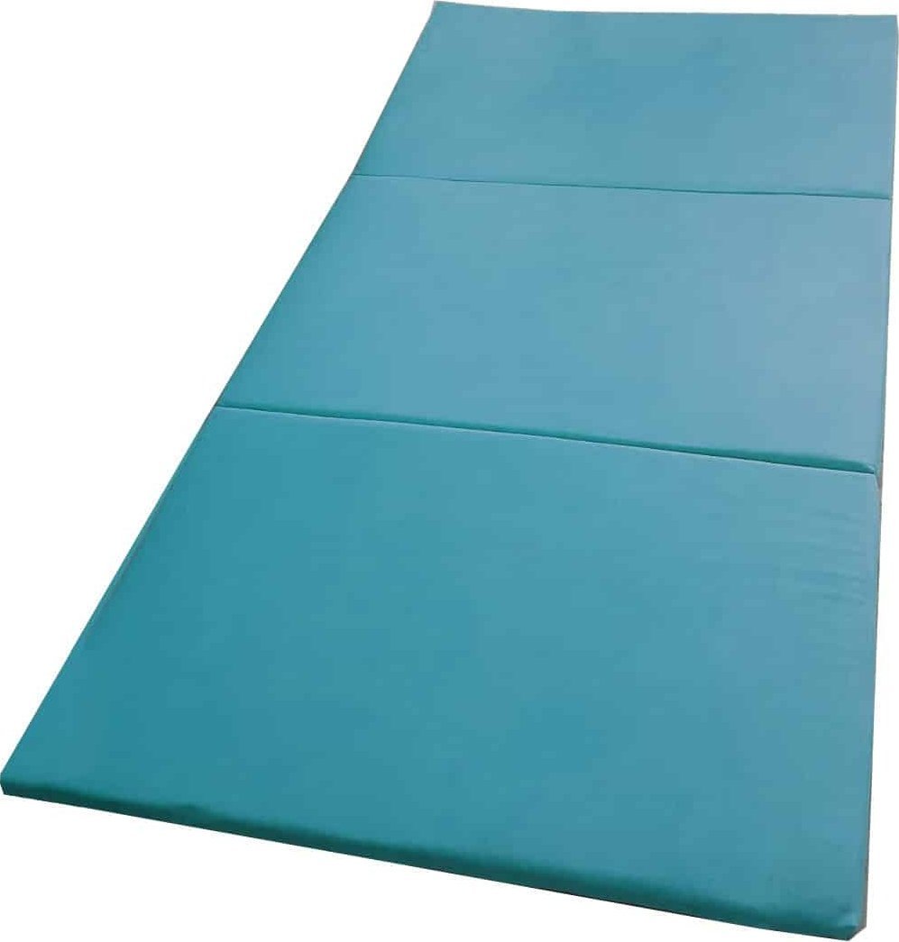 Małpiszon Materac gimnastyczny 180 x 100 x 5 cm turkusowy Małpiszon