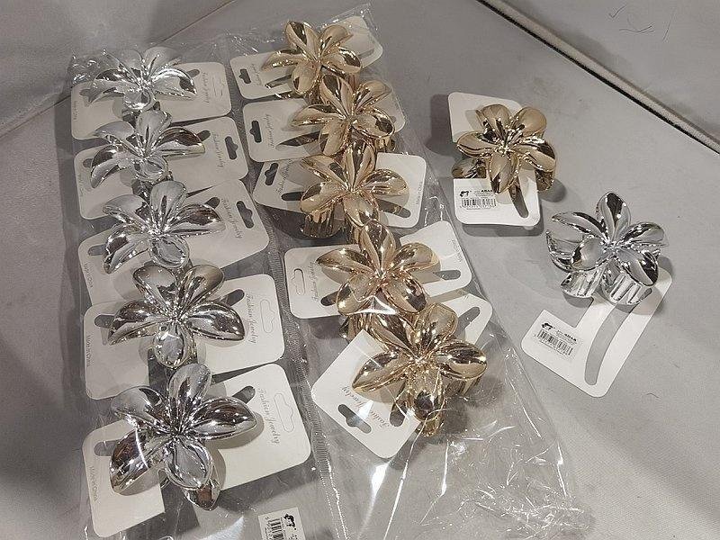 Adar Spinki do włosów 8cm (12szt)