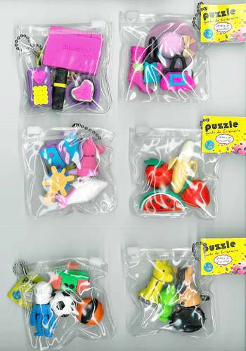 Stnux Gumki do ścierania - puzzle 4szt.w torebce p24. STNUX - STN-06