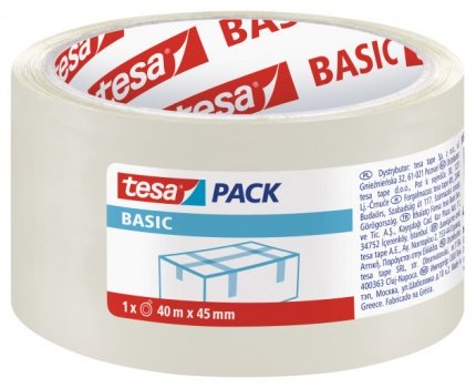 Tesa Taśma pakowa Basic bezbarwna 40m 45mm (H5857400)