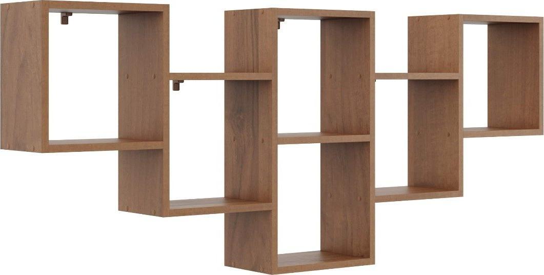 KROKUS Półka ALESIA 9 orzech