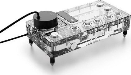 Chłodzenie wodne Alphacool Core Distro Plate 240 mm Prawy z VPP, ARGB - Akryl