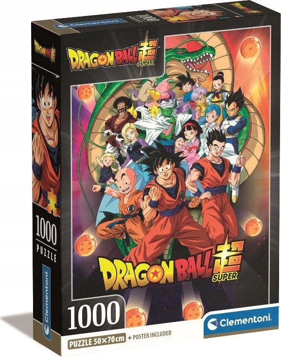 Clementoni Puzzle 1000 elementów Compact Anime Dragon Ball