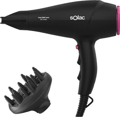 Suszarka do Włosów Solac SH7083 2200 W Czarny