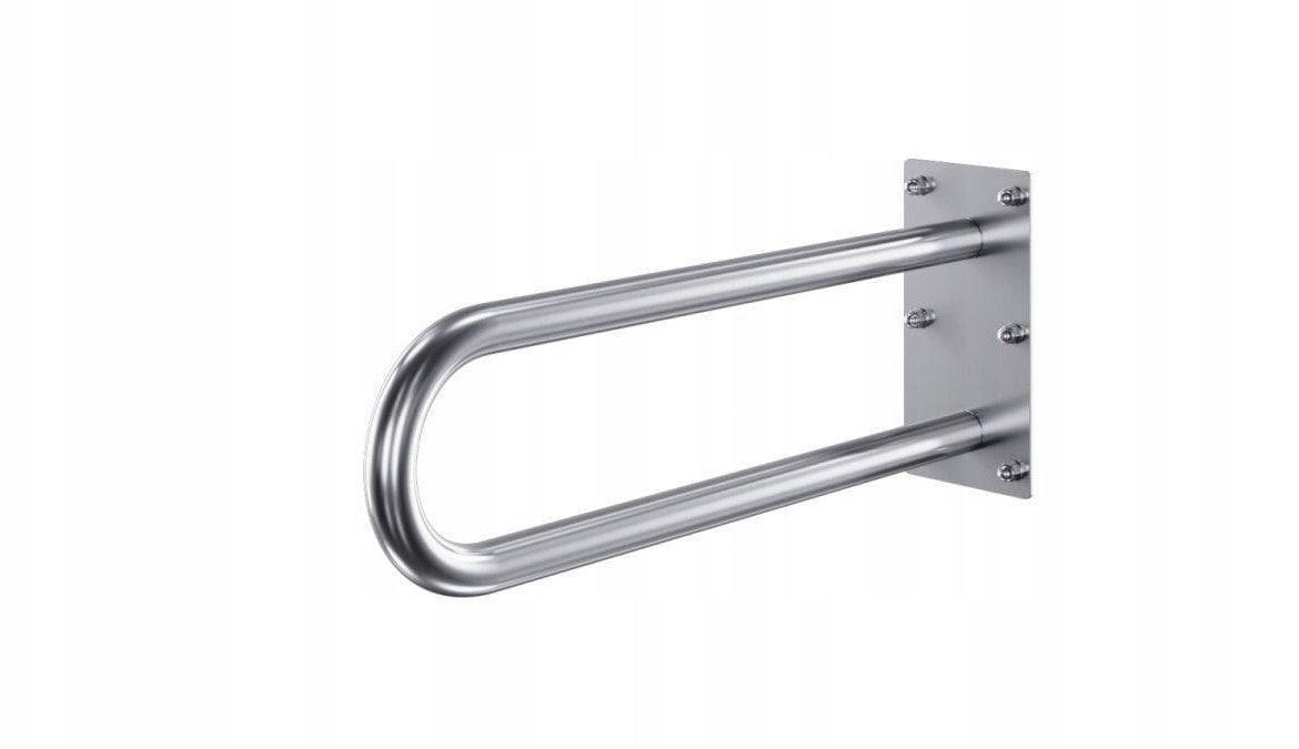 Poręcz łukowa stała, mocowana do ściany poler 600 mm