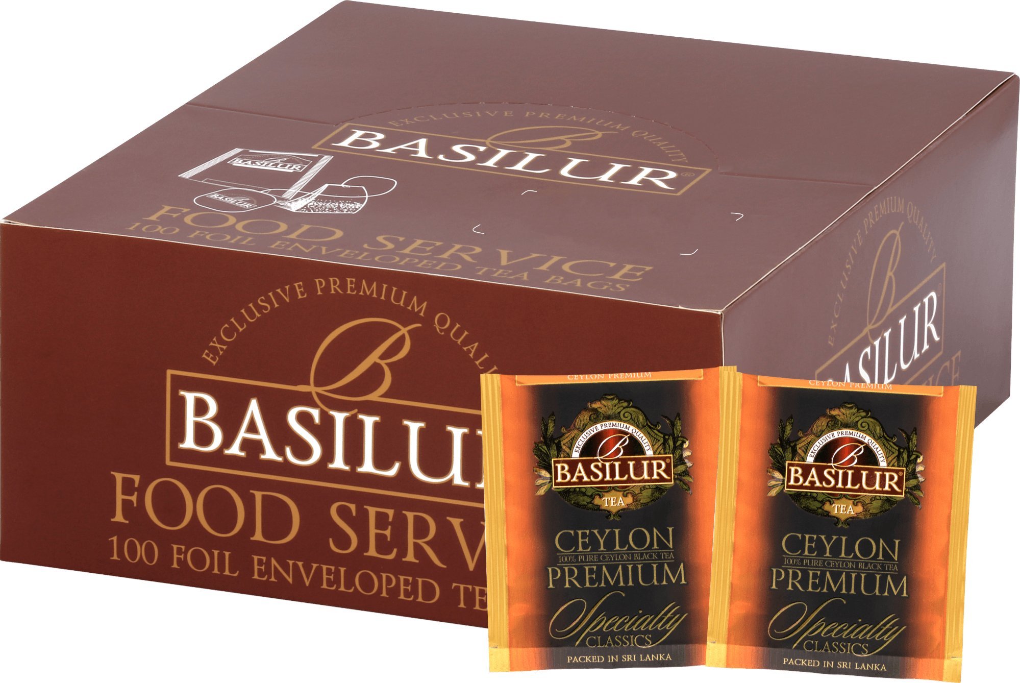 Basilur Basilur CEYLON PREMIUM herbata czarna - 100 kopert
