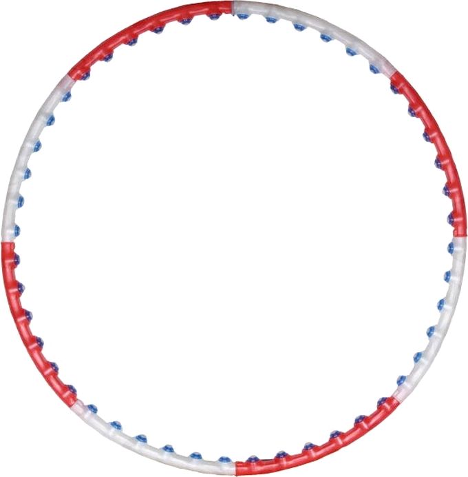 SMJ sport Hula-Hop z kulkami Anion 1 czerwone (H0095)