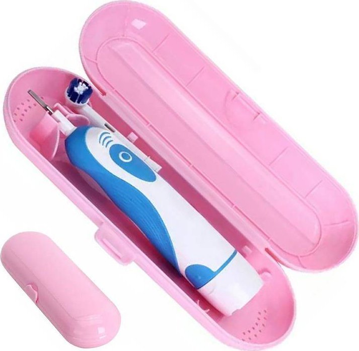 Aptel ETUI PODRÓŻNE na Elektryczną Szczoteczkę do Zębów Oral-B różowe AG821B