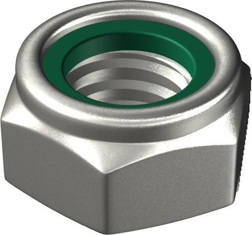 NAKRĘTKA Z WKŁADKĄ OCYNKOWANA DIN 985 KLASA 8.8 M30