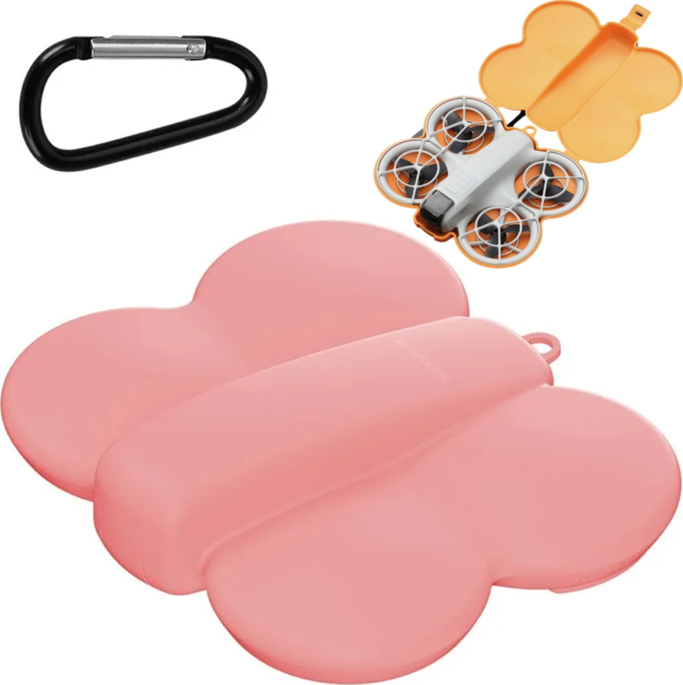 TORBA ETUI HARD CASE FUTERAŁ DOPASOWANY SUNNYLIFE DO DRONA DJI NEO (RÓŻOWE)