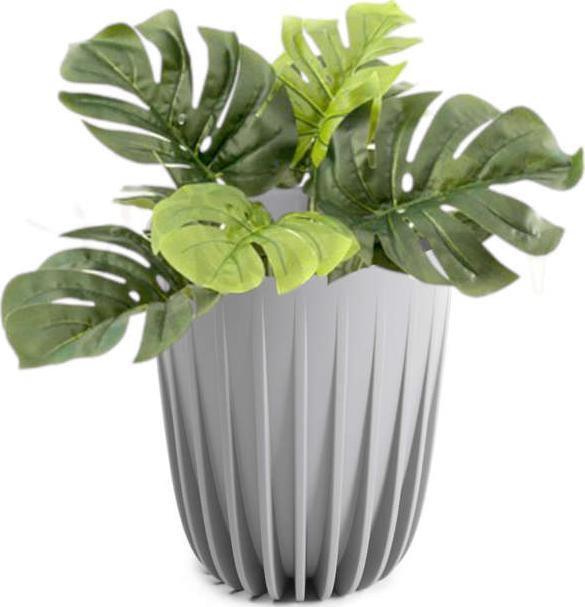 Lamela Doniczka Lamela z wkładem Mira szara 190 mm