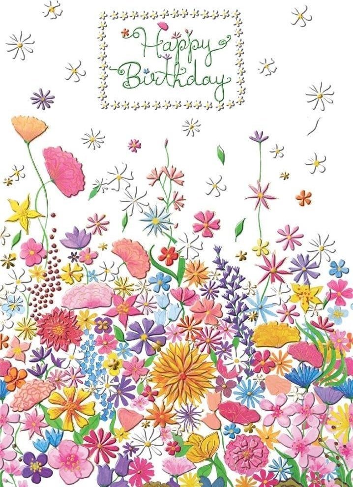 Turnowsky Karnet B6 + koperta MO5385X1-3 Kolorowe kwiatki