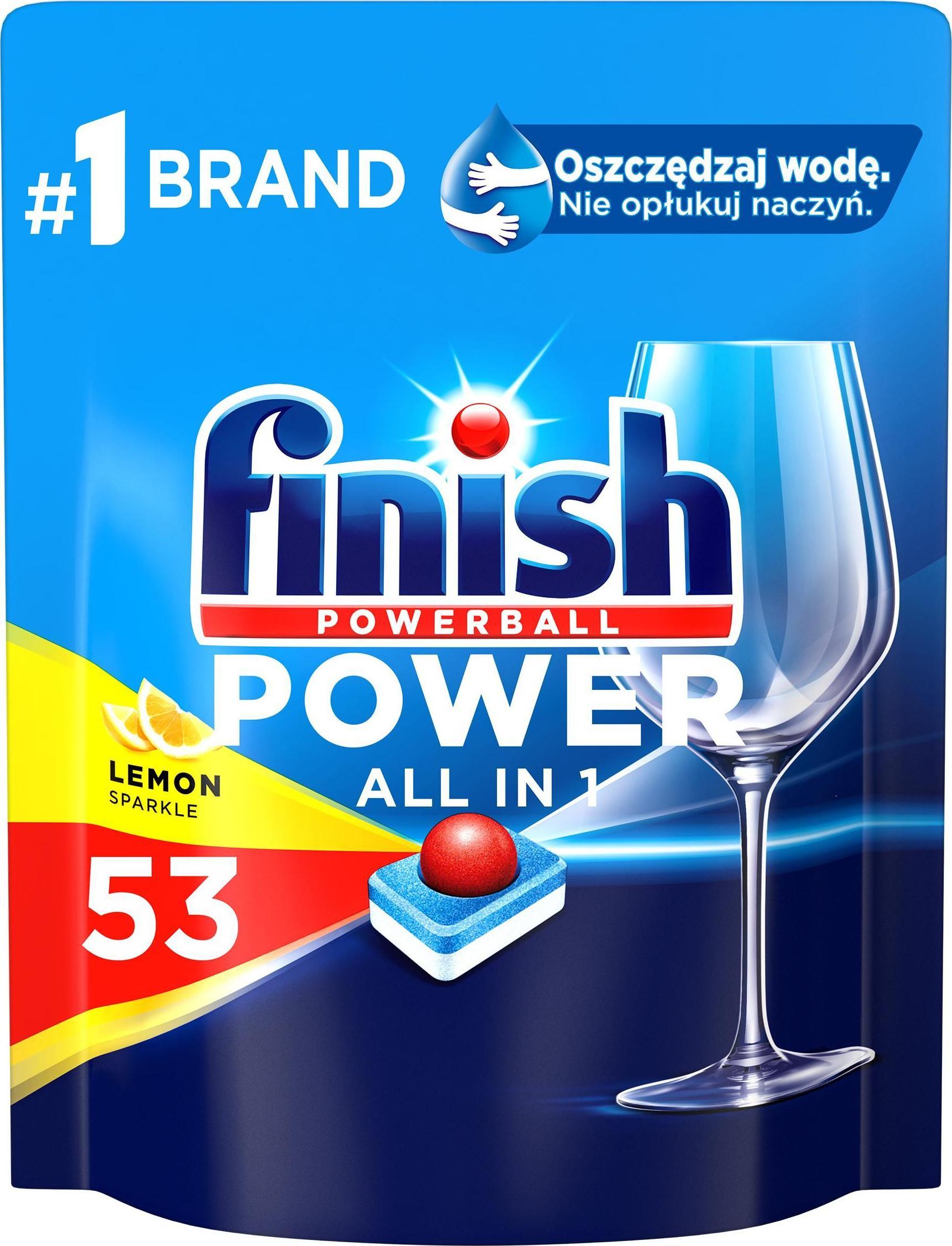Finish FINISH Tabletki Power All-in-1 53 lemon