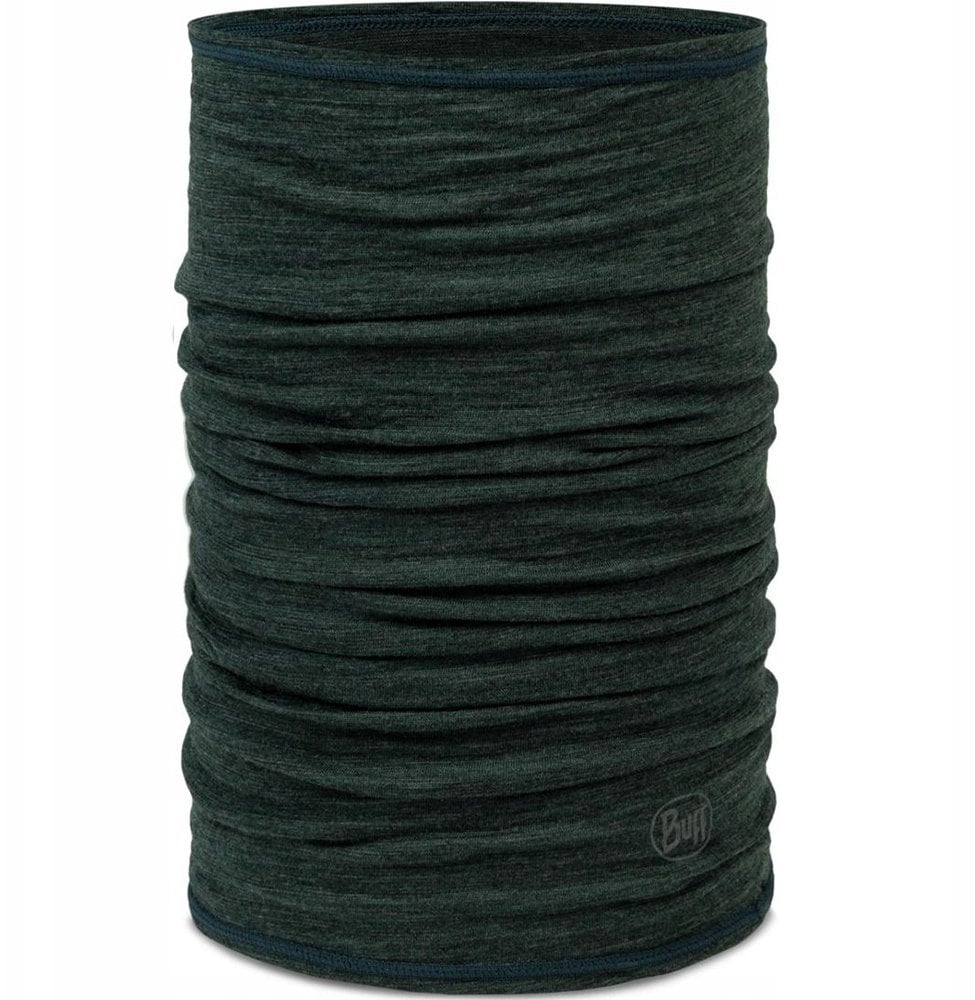 Bandana BUFF MERINO LIGHTWEIGHT MULTISTRIPES FOREST