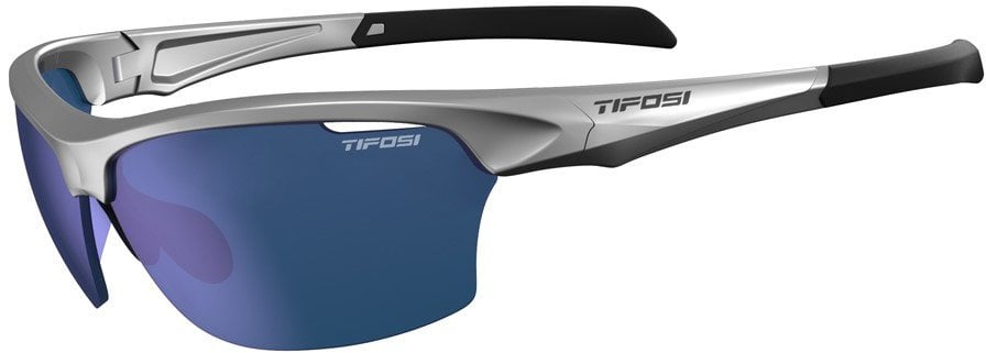 Okulary TIFOSI INTENSE metallic silver (1 szkło Smoke Blue Mirror 15% transmisji światła) (NEW)