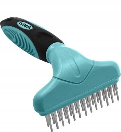 YARRO SZCZOTKA ZGRZEBŁO OBROTOWE DWURZĘDOWE 15x9x6,5cm