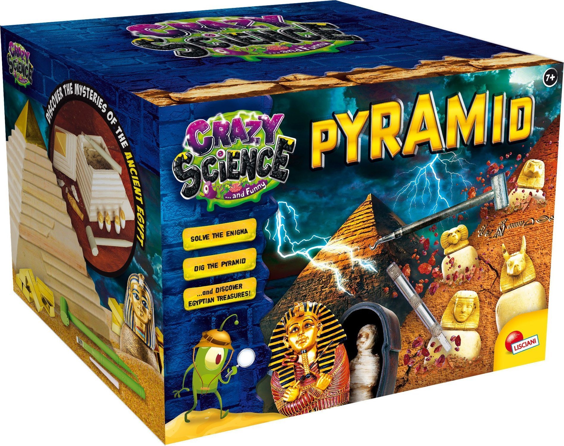 Lisciani Zestaw edukacyjny Crazy Science - Piramidy