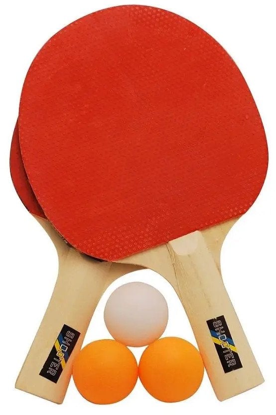 TABLE TENNIS SET. 1XRACKETS. 3XBALLS