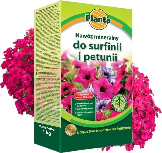 Nawóz do surfinii i petunii 1kg Mineralny intensywne kwitnienie