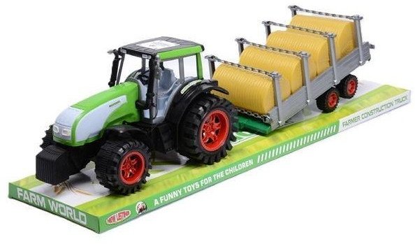 Traktor gigant do przewozu słomy