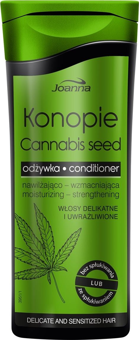 Joanna Konopie odżywka nawilżająco-wzmacniająca do włosów delikatnych i uwrażliwionych 200ml