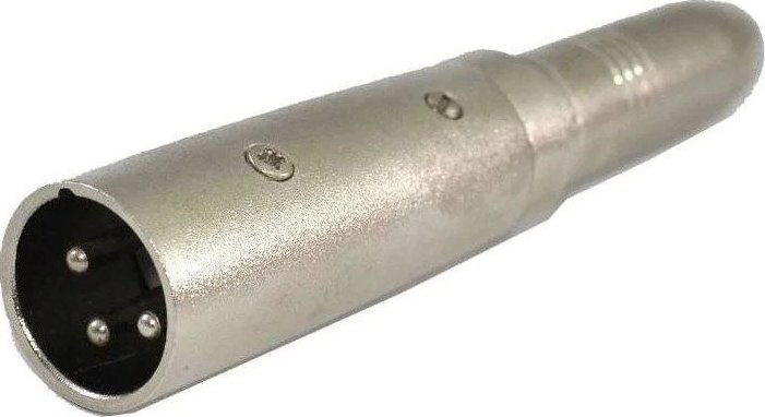 Adapter AV SSQ SSQ HA16 - Adapter z gniazda jack 6,3mm na męski XLR 3 pinowy