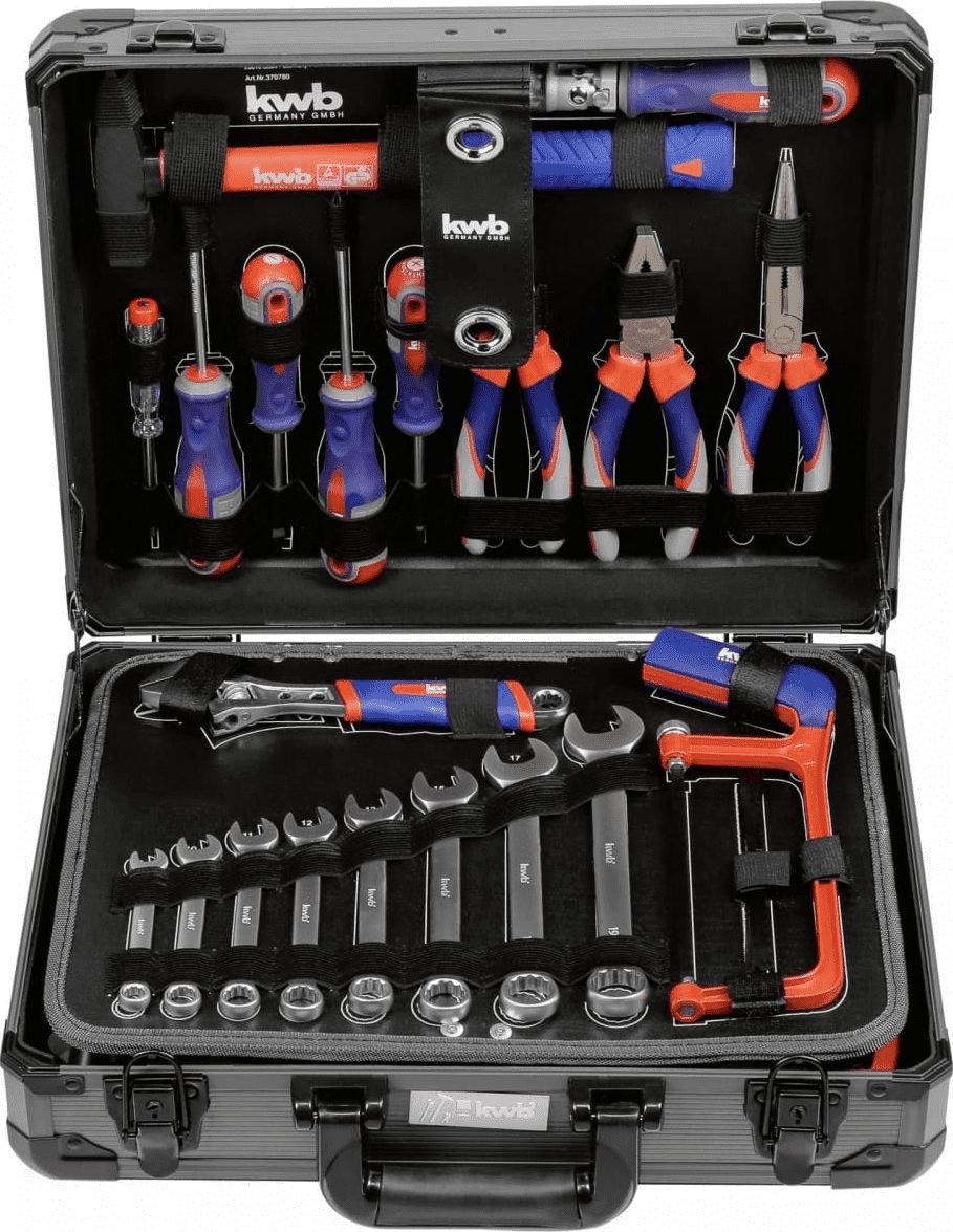 Zestaw narzędzi KWB 129 el. (370780)