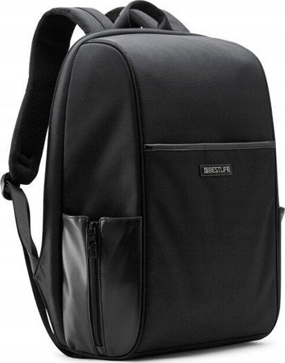 Plecak Bestlife Plecak na notebook 15,6", Calpe 2.0, czarny, 95% poliester + 5% poliuretan, Bestlife