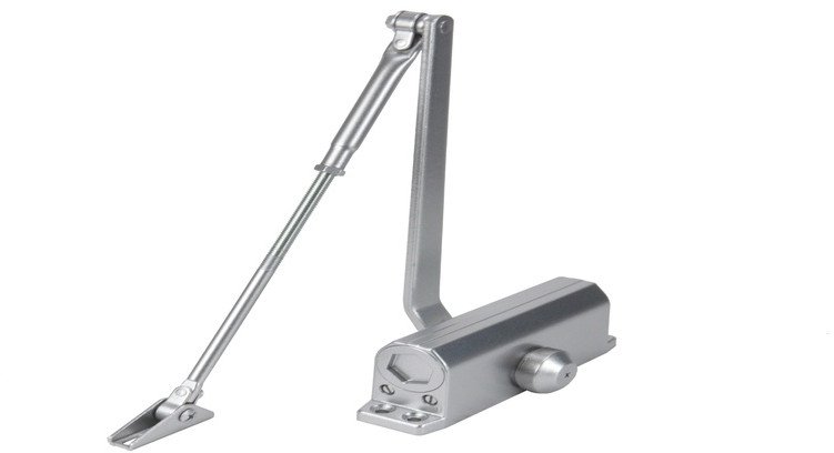 DOOR CLOSER 40-70KG FIRE RESI SILVER
