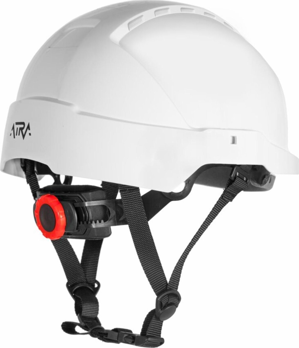 Protekt ATRA 10V - ATRA 10V - Przemysłowy hełm ochronny - wentylowany, więźba obrotowa - biały - biały