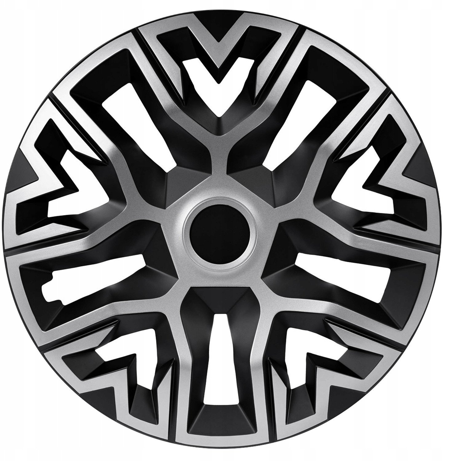 Kołpak 14" THE BEST BICOLOR silver/black