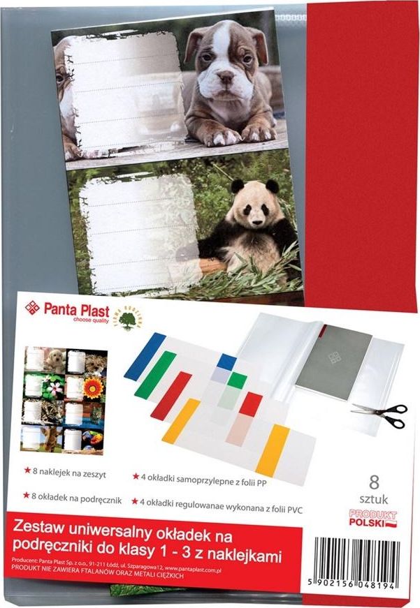 Panta Plast Okładki Zestaw dla klas 1-3