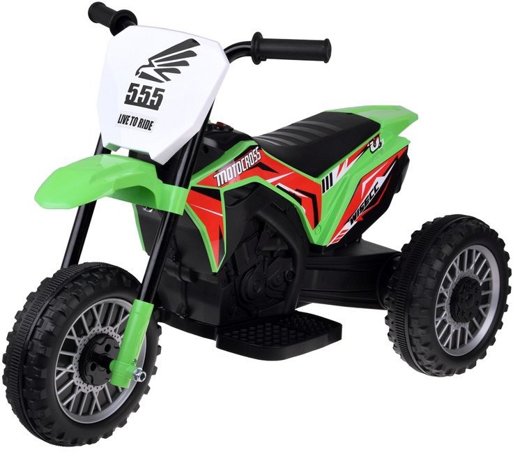 Jokomisiada Motor trójkołowy na akumulator elektryczny dla dziecka + muzyka PA0334