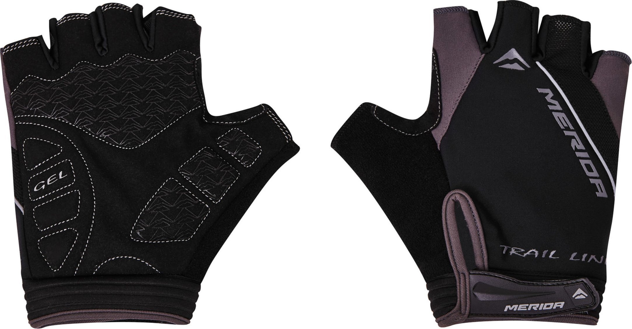 Merida RĘKAWICZKI MERIDA TRAIL LINE KRÓTKI PALEC Rozmiar: L, Wybierz kolor: Black Grey