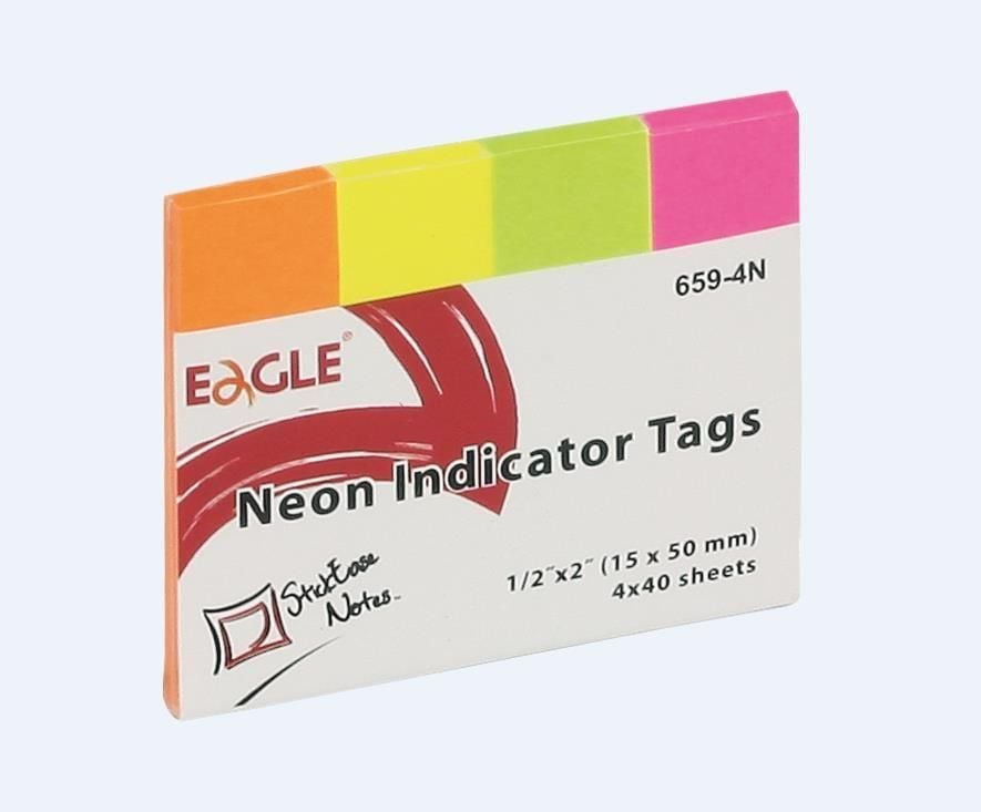 Eagle Notes samoprzylepny 15x50 zakładka 659-4N EAGLE