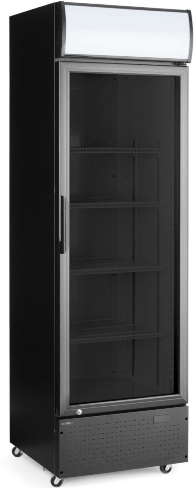 Lodówka chłodziarka barowa 1-drzwiowa z podświetlanym panelem 254 l 250 W Lodówka chłodziarka barowa 1-drzwiowa z podświetlanym panelem 254 l 250 W