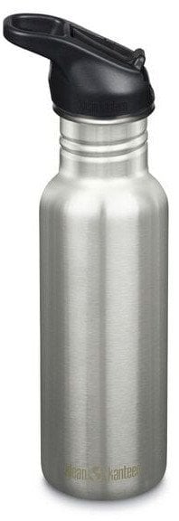 Kanteen Classic Narrow (Flip Sport), 532ml/18oz, Brushed Stainless