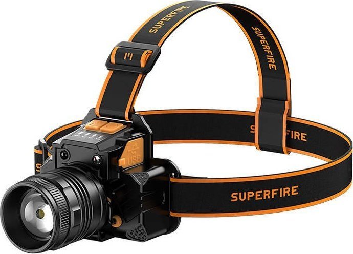 Latarka czołowa Superfire Latarka czołowa Superfire HL58, 350lm, USB