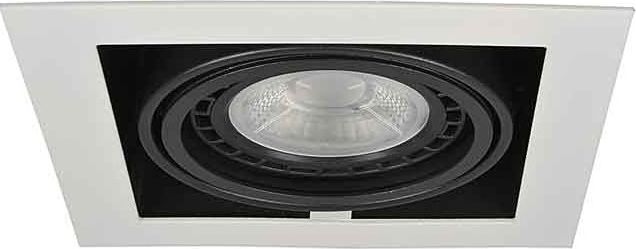 Azzardo Oprawa podtynkowa kwadratowa czarna AZzardo NOVA AZ2871