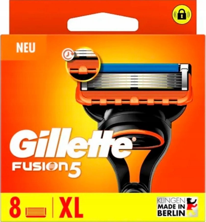 Gillette Wkłady żyletki wymienne do maszynki Gillette Fusion5 8 szt