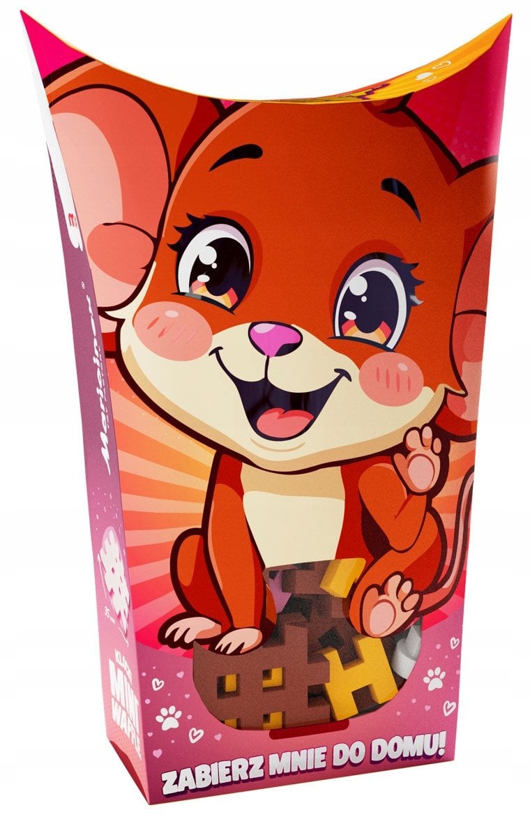 *****Klocki wafle mini PocketPets Mysz 06972