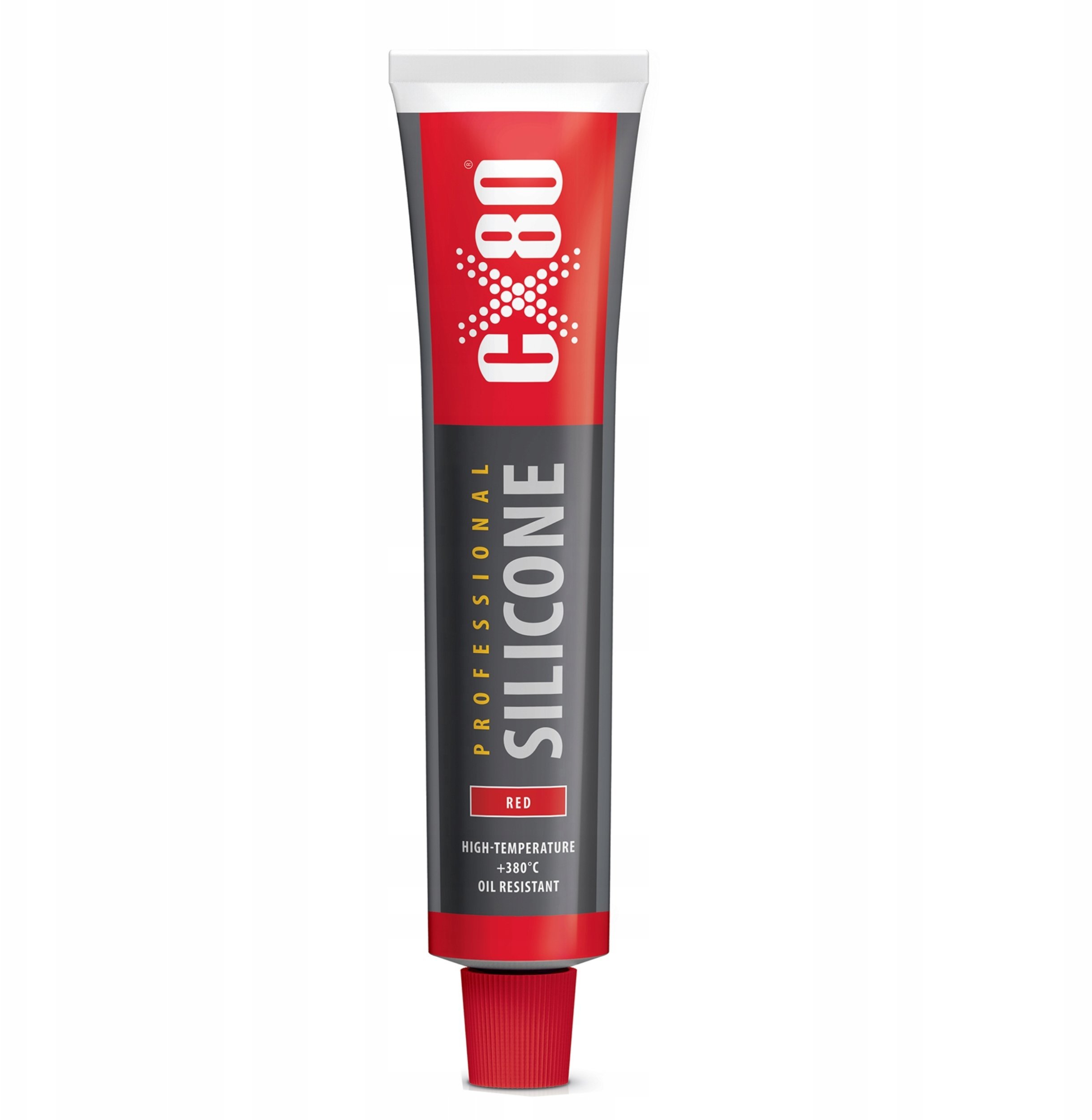 SILIKON PROFESSIONAL CZERWONY 80ML + APLIKATOR