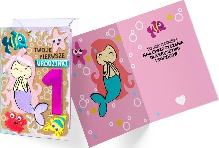 KUKARTKA Karnet B6 FR-021 Roczek syrenka