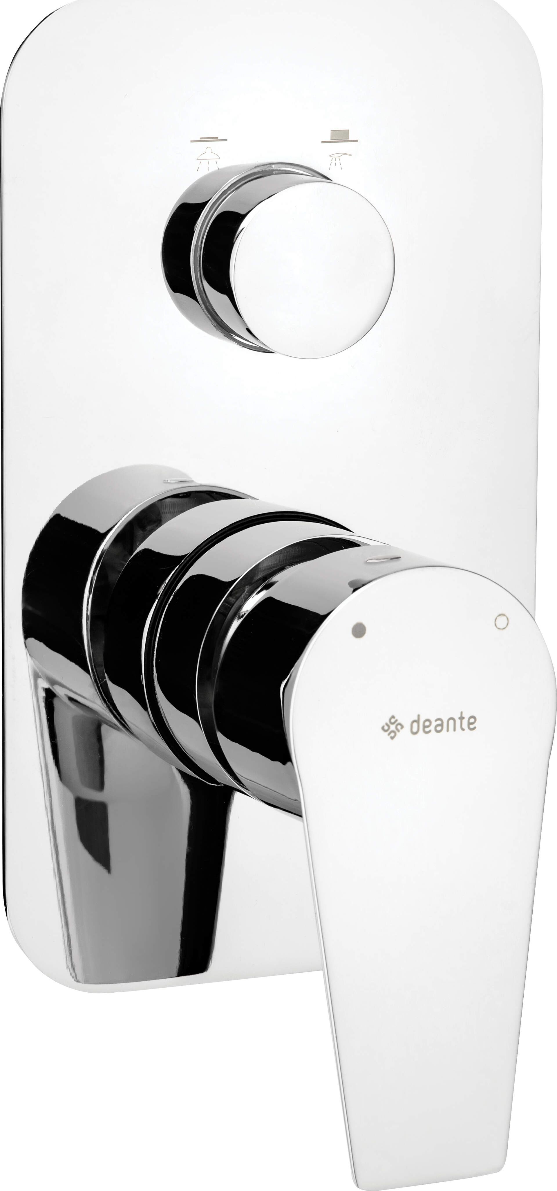 Bateria prysznicowa Deante Deante Agawa Bateria natryskowa podtynkowa z przełącznikiem natrysku