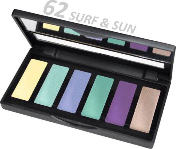 IsaDora IsaDora EYE COLOR BAR Paleta cieni 5g, Kolor : 62